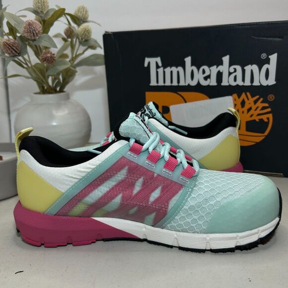 Timberland PRO Radius Composite Safety Toe Sneakers Multicolor Women's 9m - Picture 7 of 10